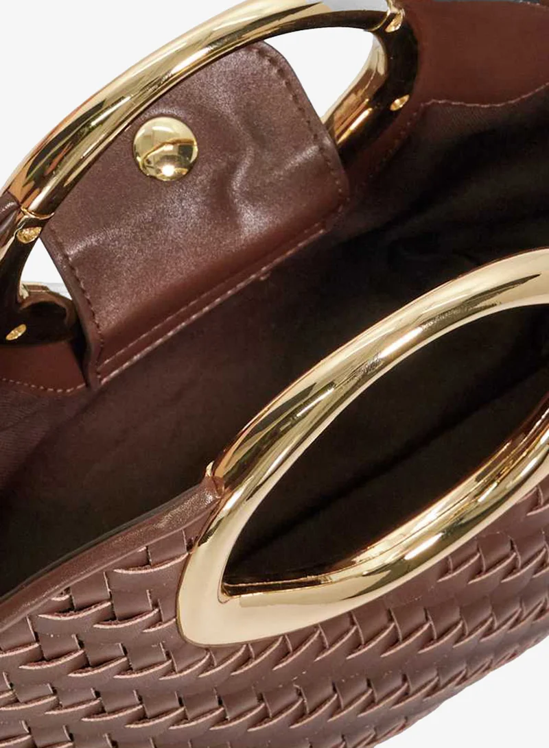 Dune London Jewelled Buckle Handbag